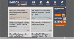Desktop Screenshot of livebox-news.com