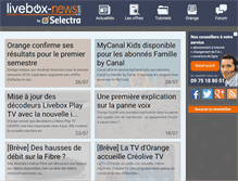 Tablet Screenshot of livebox-news.com